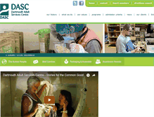 Tablet Screenshot of dasc-ns.ca